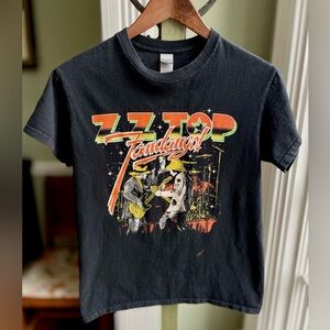 ZZ Top Fandango! Graphic Tee Women’s Small Retro 70s-Style 100% Cotton Rock Band